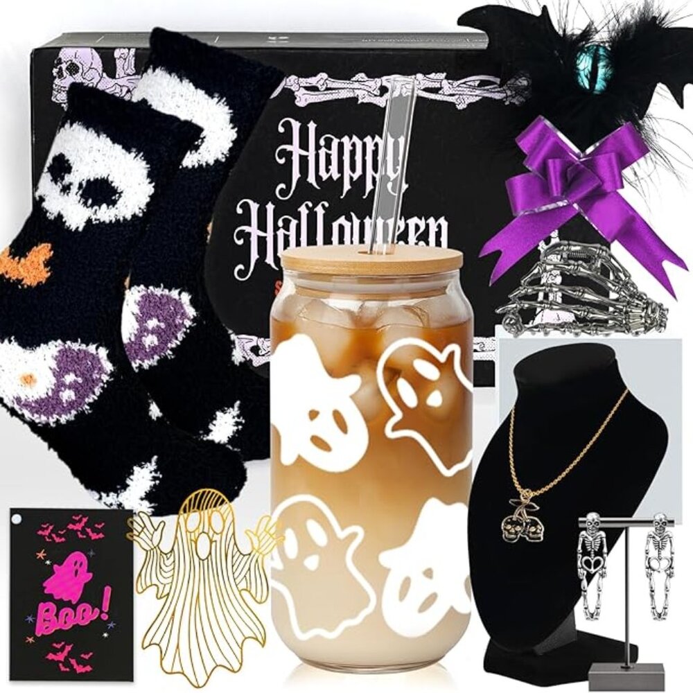 Ghost Skeleton Themed Gift Set